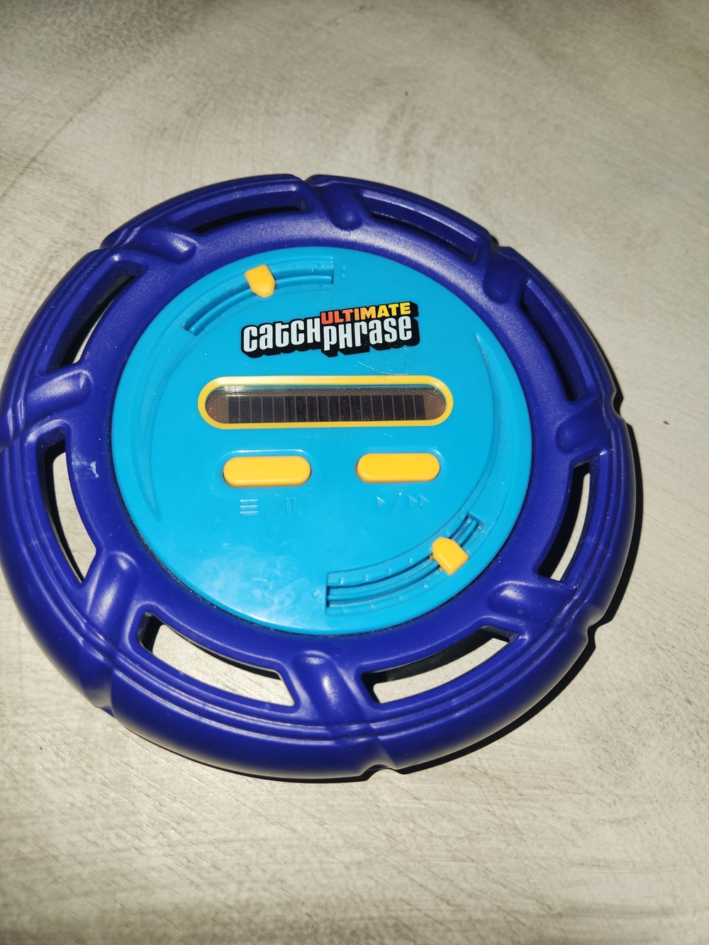 Hasbro Ultimate Catch Phrase Handheld Game - Blue & Yellow